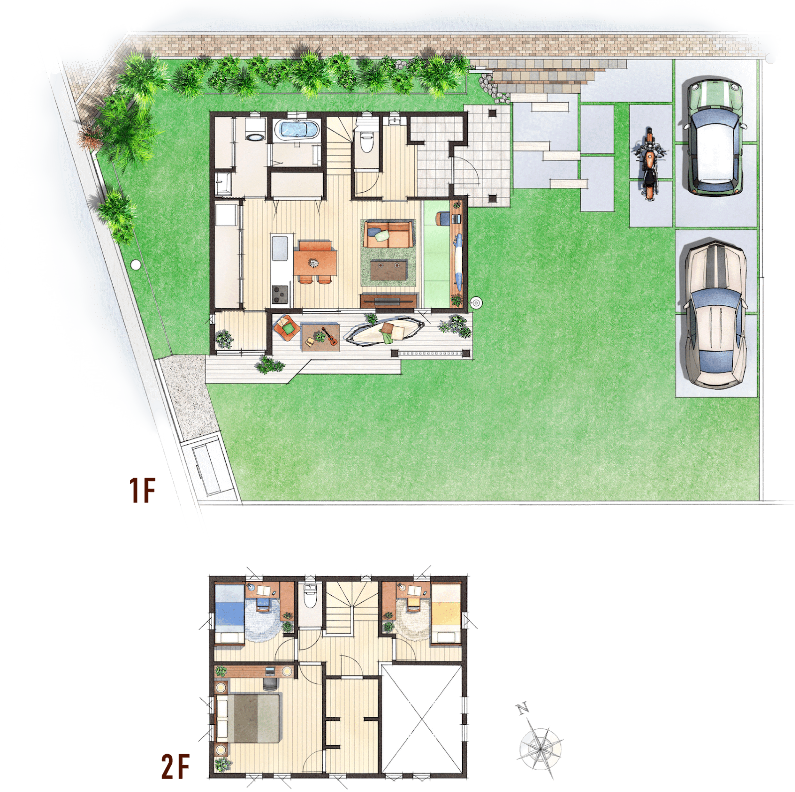 COMPACT戸建分譲 平面プラン