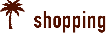 shoppingの文字